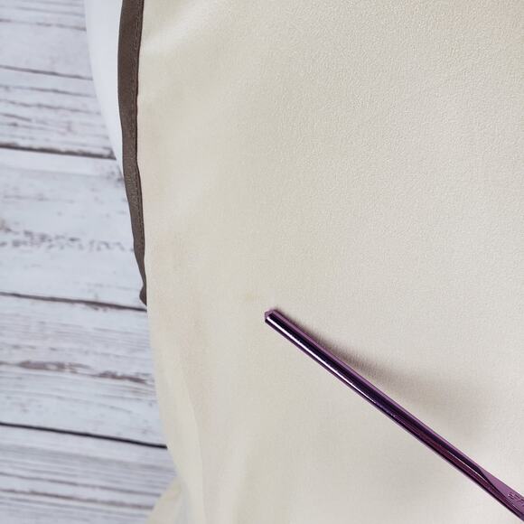 A'reve Women's Cream Floral Lace Contrast Sleeveless Dress Size Small - Picture 9 of 14